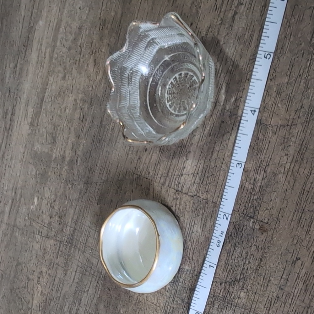 Glass and Ceramic Trinket Dishes *BINI